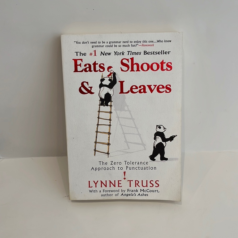 Eats, Shoots, and Leaves by Lynne Truss, Book on English Grammar & Punctuation